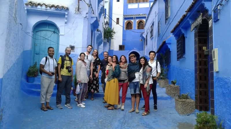 Our team on location in Morocco